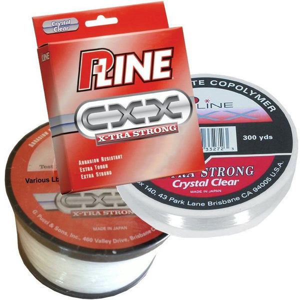 P-Line CXX Crystal Clear X-Tra Strong Fishing Line — Discount Tackle