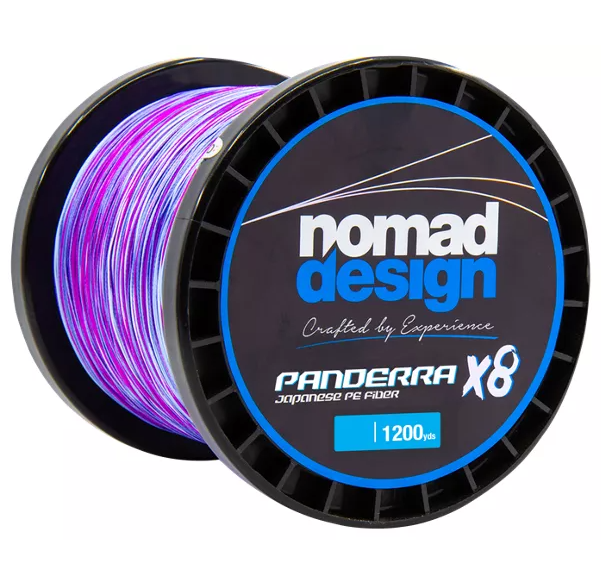 Nomad Design Panderra 8x Multi-Color Braid 50 Pound / 600 Yards