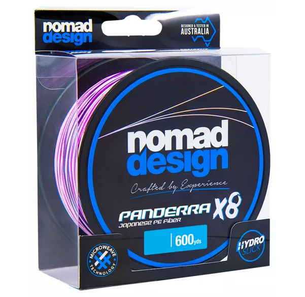 Nomad Design Panderra x8 Multicolor Braid - 600yd - 40lb