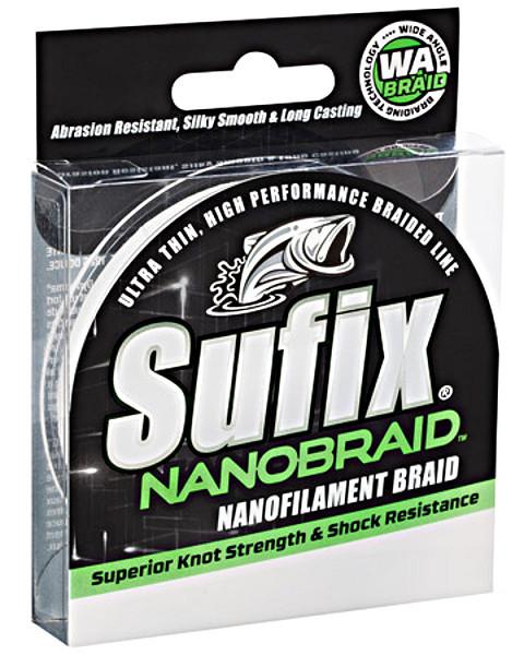Sufix NanoBraid 6 lb Aqua Camo
