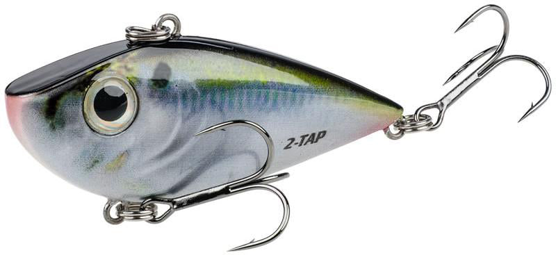 Strike King Red Eyed Shad 2-Tap Tungsten 3/4 oz Natural Shad