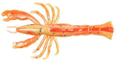 Leurre Souple Berkley Gulp! Turbo Shrimp - Imitation Crevette, Parfumé, Pour Pêche En Eau Salée (5cm, Couleur Camo) - 3