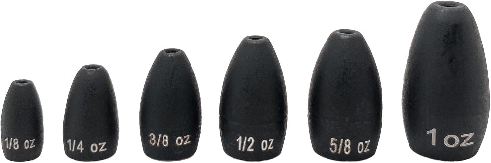 Departure Outdoors Tungsten Flipping Weights - 5 Pack