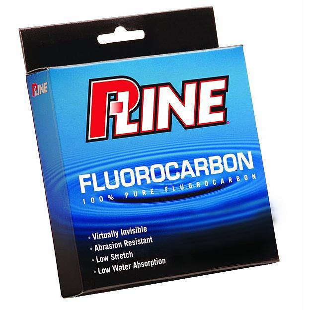 P-Line 100% Pure Fluorocarbon Fishing Line 2 LB 250 YDS
