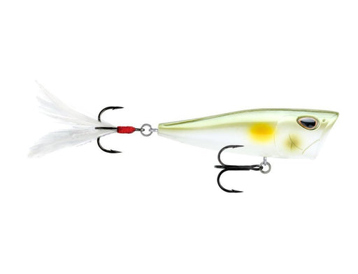 Storm Arashi Cover Pop 3 1/8 inch Topwater Popper - Pearl Ayu