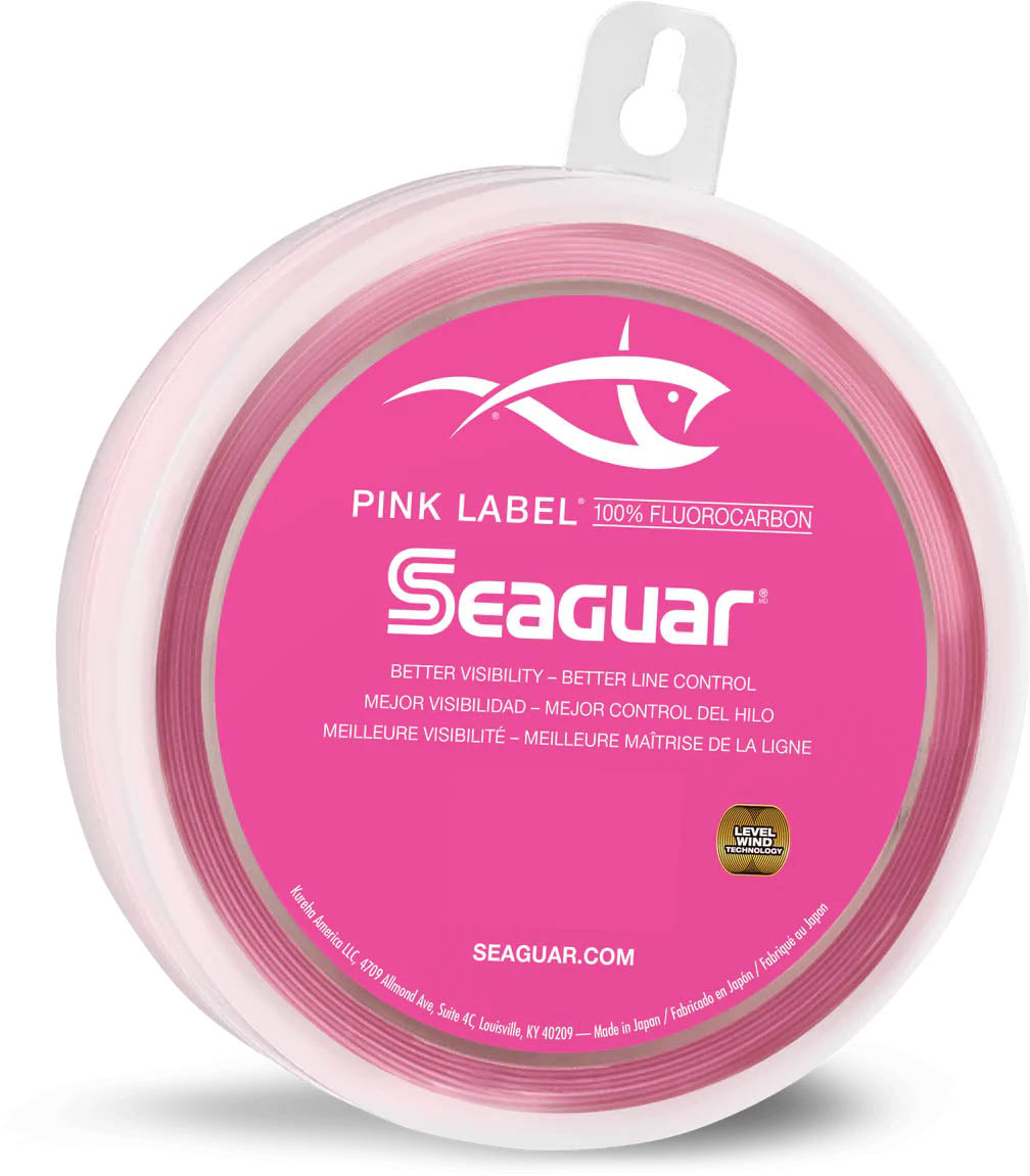 Seaguar Pink Label Fluorocarbon Fishing Leader 25 Yards — Discount Tackle