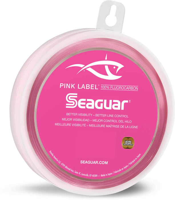 Seaguar Pink Label Fluorocarbon Leader Wheel 25 Yards