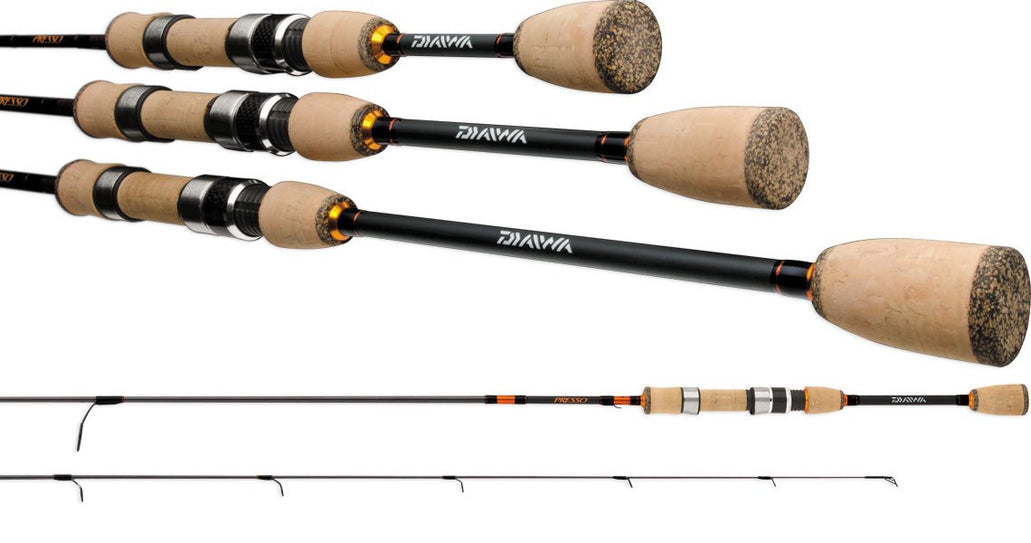 Daiwa Presso Ultralight 4-Piece Travel Spinning Rods Fishing Rod