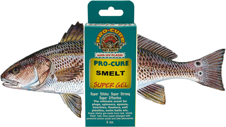fish scents for lures Pro-Cure Shrimp Super Gel 2 oz