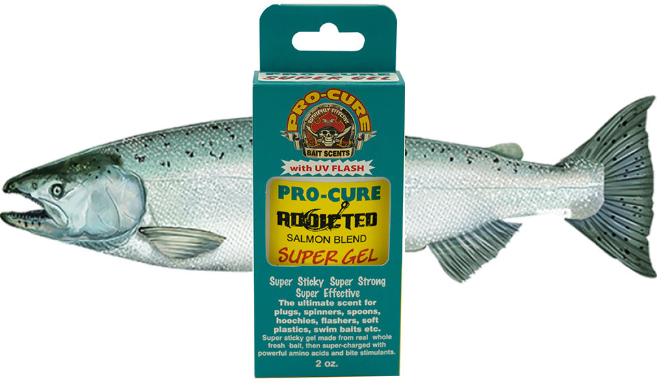 discount salmon fishing lures Pro-Cure Shrimp Super Gel 2 oz