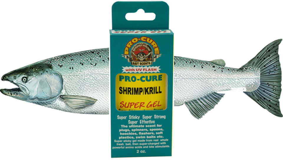 Pro-Cure Sand Shrimp Plus Water Soluble Fish Oils - Kokaneekid Fishing