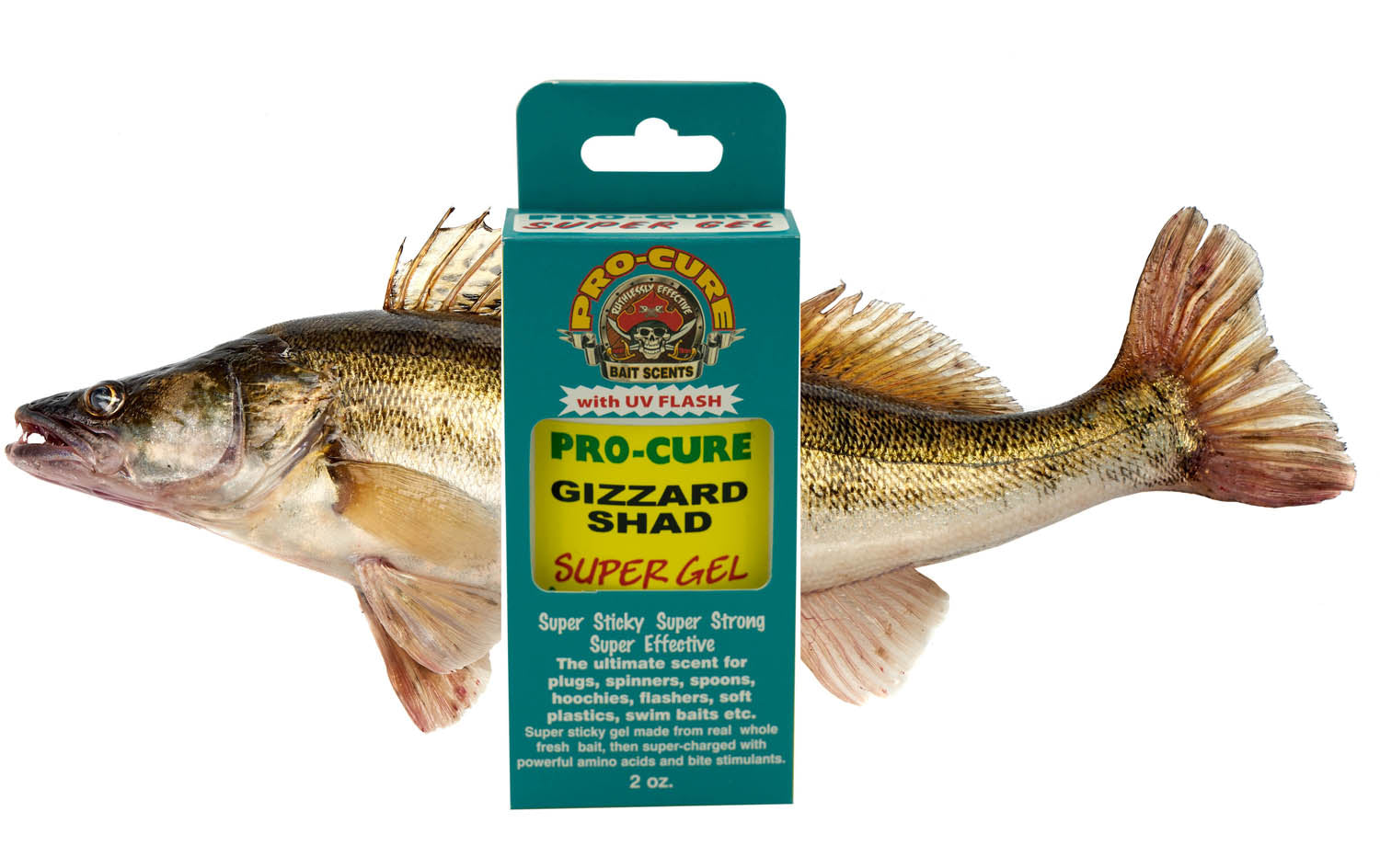 Pro-Cure Super Gel Attractants 2 oz Gizzard Shad