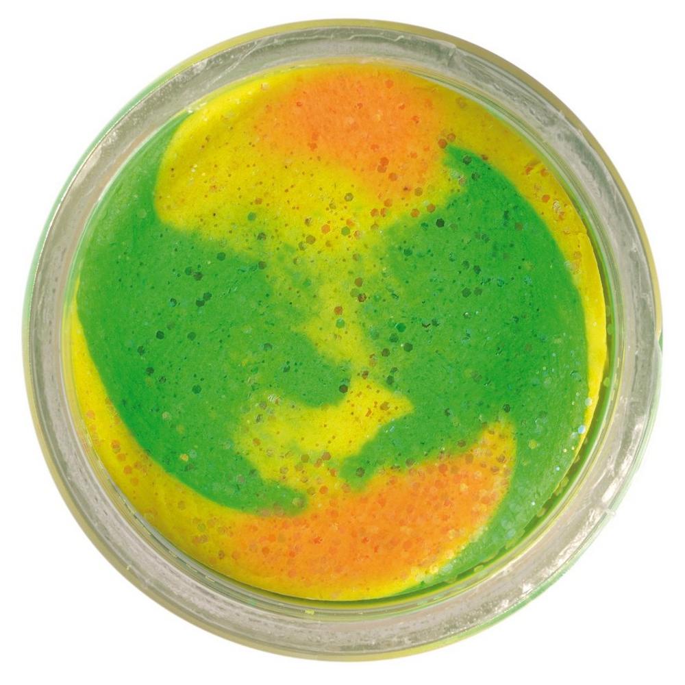 Berkley PowerBait Glitter Trout Bait, Fluorescent Orange - 1.75 oz jar