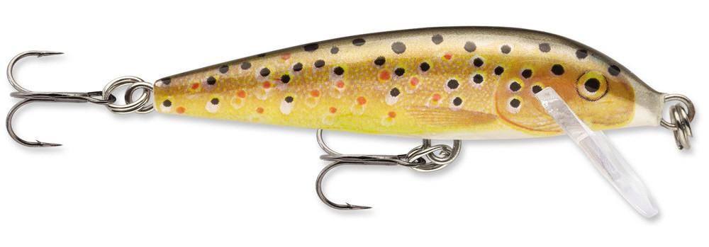 Rapala J09TR 0.25 oz. Jointed Minnow Fishing Lure Brown Trout