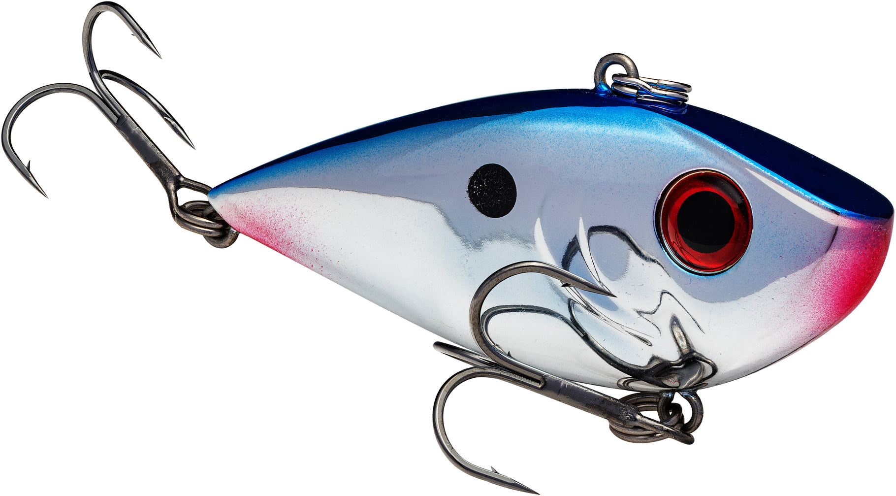 Strike King Red Eyed Shad 2-Tap Tungsten 1/2 oz Chrome Blue Strike King Red Eyed Shad 2-Tap Tungsten 1/2 oz Chrome Blue