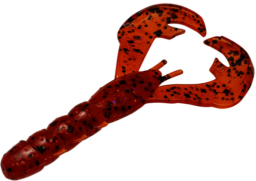 Strike King Rage Baby Craw 3 inch Soft Plastic Craw 9 pack - Fire Craw