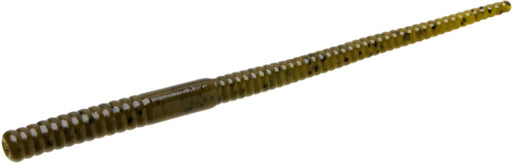 Zoom Shakey Head Finesse Worm 5 Inch 20 Pack Green Pumpkin