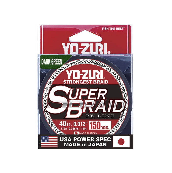 Yo-Zuri SuperBraid Dark Green / 20lb