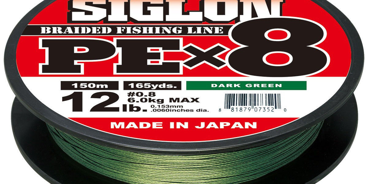 sunline braided fishing line Sx1 Braid Green 125 Yards Discount Tackle diameter ratio SUNLINE SX1 BRAID - HI-VIS