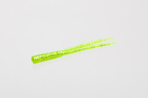 Zoom Split Tail Trailer 4 Inch 20 Pack Chartreuse Glitter