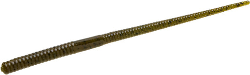 Zoom Magnum Shakey Head Finesse Worm 7 Inch 15 Pack Green Pumpkin