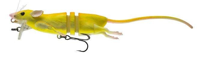 bassin rat fishing lure Savage Gear 3D Rat - Black
