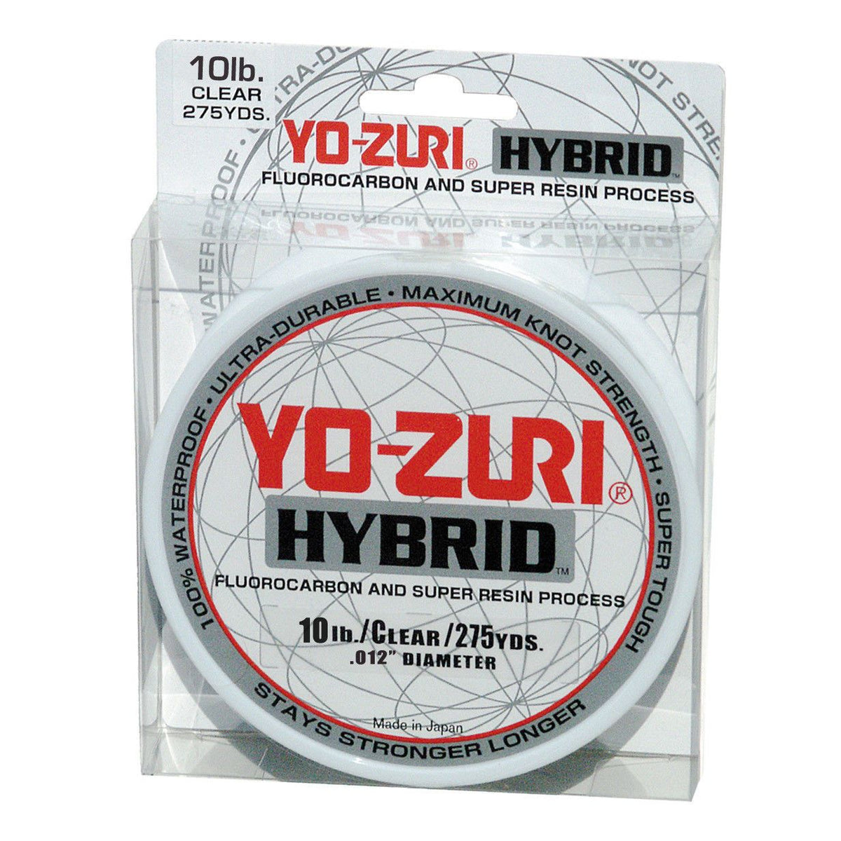 YO-ZURI Hybrid Fishing Line 30lb 250yds Smoke Purple - SOD