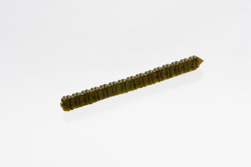 Zoom Centipede 4 inch Finesse Worm 20 pack Green Pumpkin
