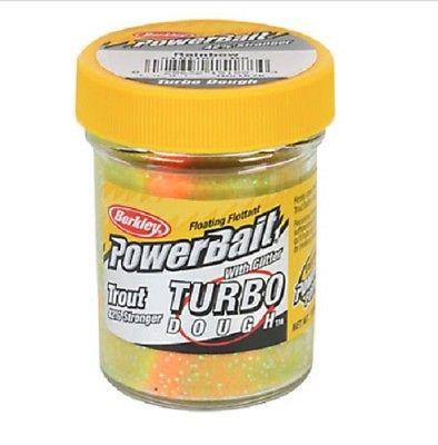 Berkley Powerbait Glitter Turbo Dough 1.75 oz. Jar Bass Fishing