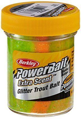 Berkley PowerBait Glitter Trout Bait 1.75 oz. Jar Bass Fishing