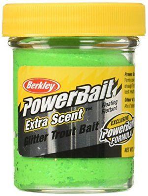 Berkley Spring Green PowerBait Glitter Trout Bait