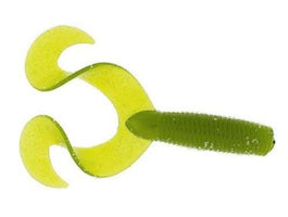 Dry Creek Twin Tail Money Grubber 4 inch Curltail Soft Plastic Grub 20 pack
