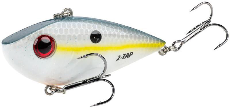 Strike King Red Eyed Shad Tungsten 2 Tap 3/4oz / Sexy Shad Strike King Red Eyed Shad Tungsten 2 Tap 3/4oz / Sexy Shad