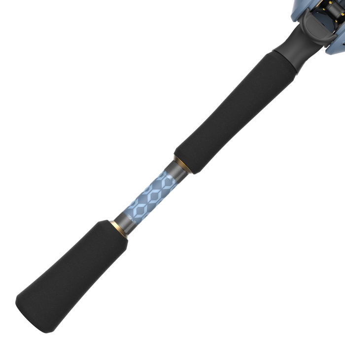  Quantum Smoke X Baitcast Reel and Fishing Rod Combo