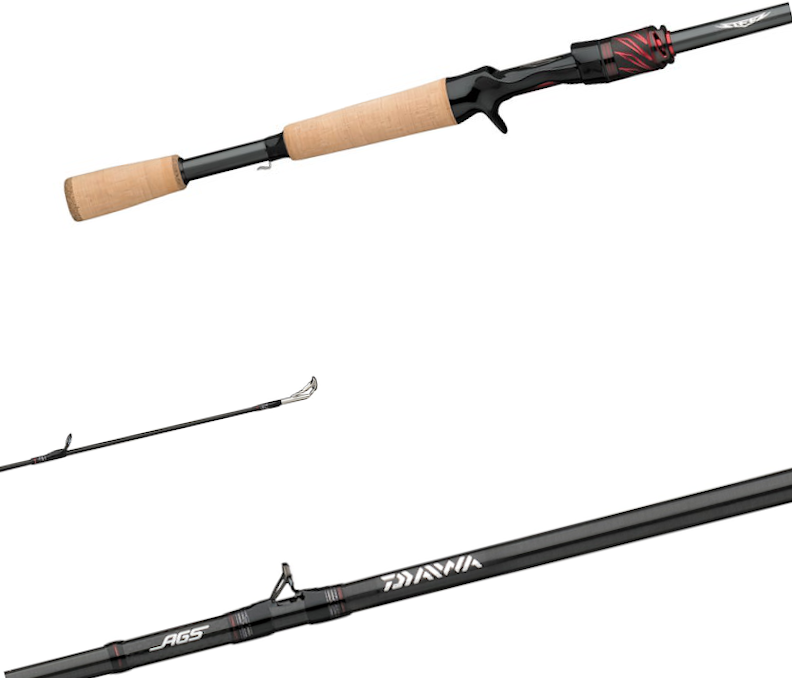 daiwa bass fishing rods Daiwa Steez AGS Casting Rod