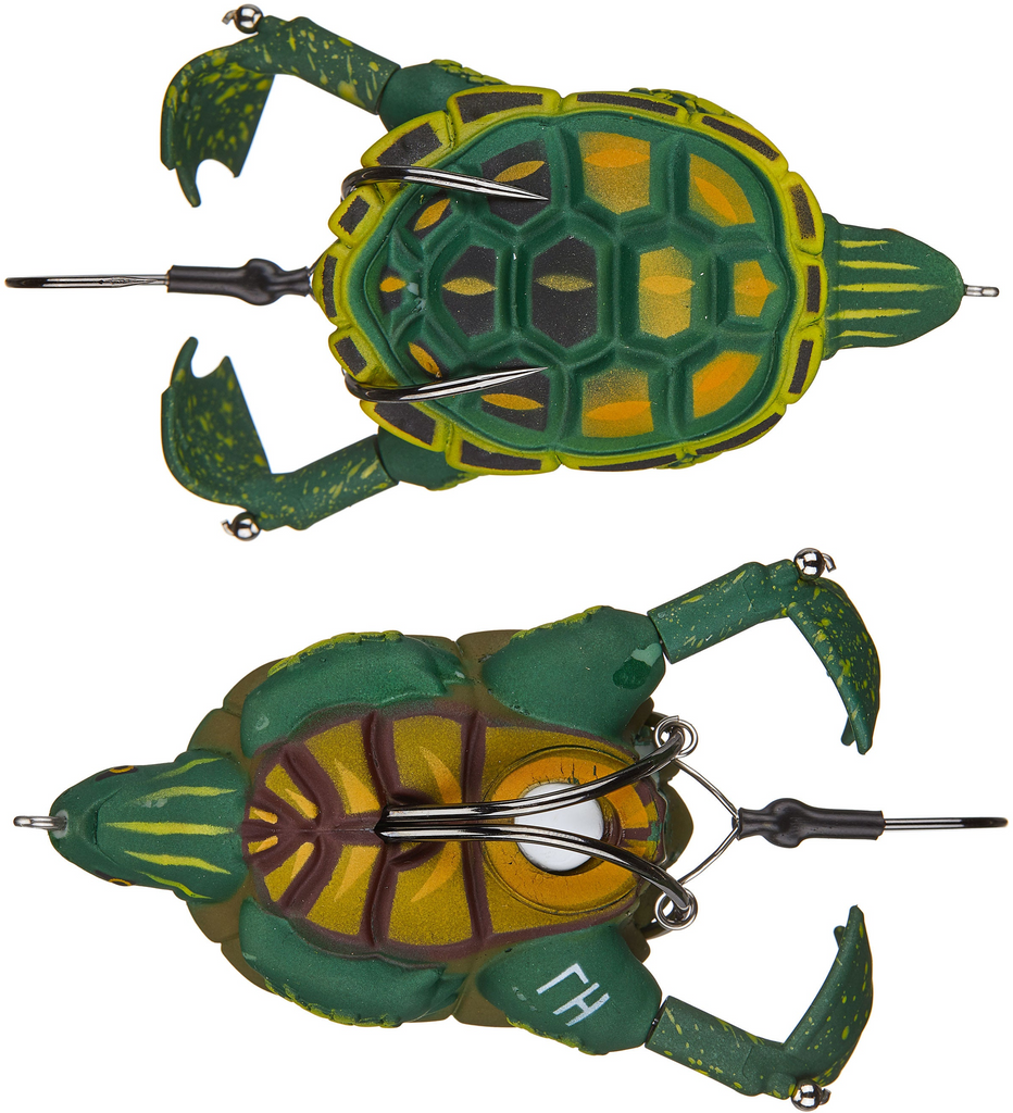 doomsday turtle fishing lure Lunkerhunt Prop Turtle