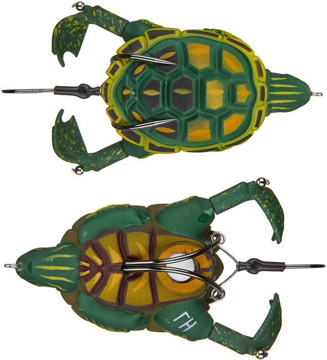 Lunkerhunt Prop Turtle- Neon