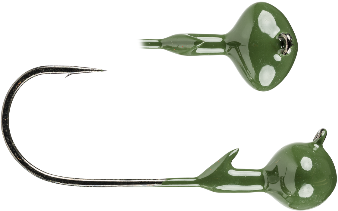 5-Pack Round Jig Head Fishing Hooks – Painted Red, Green, Yellow – 3.5g, 5g, 7g – Freshwater/Saltwater